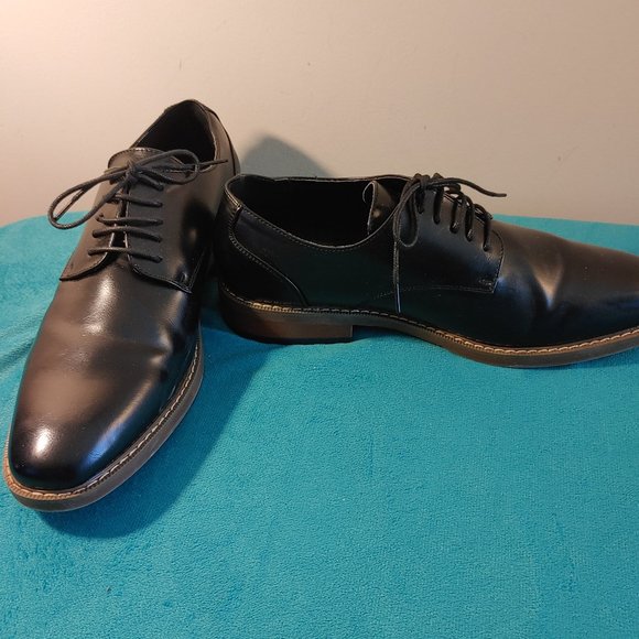 Van Heusen Garrett Classic Oxford Black Lace Up main image 5